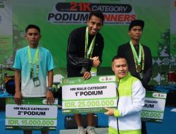 Pangdam Kodam XIX Tuanku Tambusai Hadiri Riau Bhayangkara Run 2026, Ribuan Pelari Semarakkan Kampanye Green Policing
