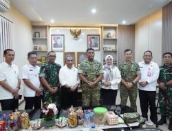 Silaturahmi Danrem 031/Wira Bima ke Kakanwil BPN Provinsi Riau, Wujudkan Sinergi yang Semakin Solid Antarinstansi