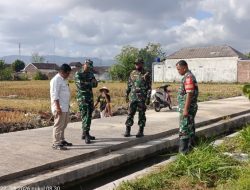 Kasdim Sleman Tinjau Progres Sasaran TMMD