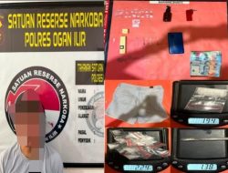 Polres Ogan Ilir Gagalkan Peredaran Sabu, Seorang Perempuan Diamankan Bersama Puluhan Paket Narkotika