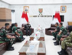 Perkuat Kesejahteraan Prajurit, Pangdam II/Swj Sambut Audiensi Tim Sosialisasi Bank Himbara