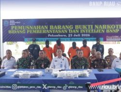 BNN Provinsi Riau Kembali Menunjukkan Komitmennya dalam Memberantas Peredaran Gelap Narkotika