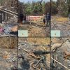 Polres Muratara Respons Cepat Tangani Kebakaran Sumur Minyak Ilegal di Perbatasan Muba-Muratara