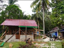 Pembangunan Rumah Semi Permanen TMMD Ke-129 Capai 58%, Wujud Nyata Pengabdian TNI untuk Kesejahteraan Rakyat