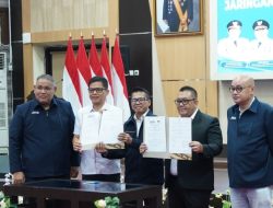 Kolonel Cavitri Harto Prabowo Wakili Pangdam II/Sriwijaya Lantik Pengurus Daerah JMSI Sumsel di Graha Bina Praja