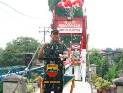 Pangdam I/BB Resmikan Jembatan Perintis Garuda, Pulihkan Akses Vital Tiga Kecamatan di Kota Medan