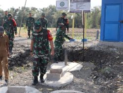 Atasi Ancaman Kekeringan, Dansatgas TMMD 129 Bojonegoro Cek Langsung Progres Pembangunan Sumur Bor Dusun Bekatul