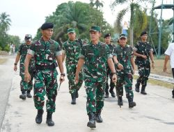 Pangdam II/Swj Kunjungan Kerja ke Yonkav 5/DPC, Tegaskan Kesiapan Satuan