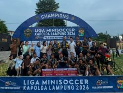 Polres Mesuji Ukir Prestasi di Piala Kapolda Lampung 2026, Sabet Gelar Runner Up Mini Soccer