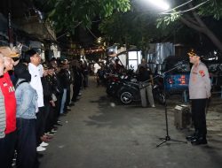 Kapolres Metro Jakarta Barat Pimpin Langsung Apel KRYD Blue Light 3 Pilar di Tamansari, Perkuat Sinergi Jaga Kamtibmas