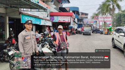 Humanis dan Responsif, Polisi Beri Imbauan kepada Tukang Parkir Saat Patroli Siang 