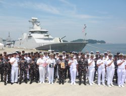 Usai Latihan Dengan Kapal Perang Rusia Saat Exercise Orruda 2026, KRI GNR-332 Tiba di Pangkalan Yokosuka Jepang