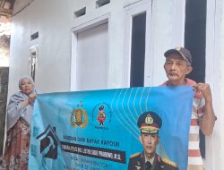 Bedah Rumah Kapolri Wujudkan Rumah Layak untuk Itoh dan Anak Disabilitasnya