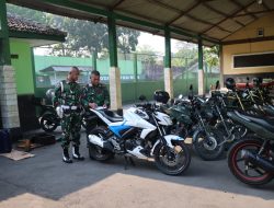 Kodim Sleman Rutin Melaksanakan Pemeliharaan Kendaraan Dinas