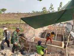 Penghubung Kedungwaduk–Pengkok Terus Dibangun, Warga Nantikan Jembatan Beton Rampung