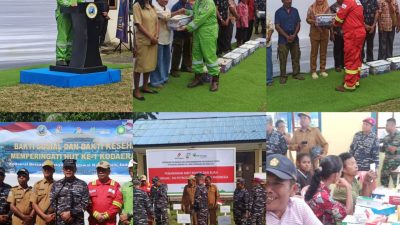 SKK Migas dan K3S Perkuat Layanan Kesehatan & Sosial Bersama Kodaeral XIV di Kampung Kasim