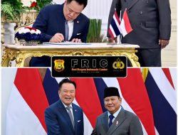 Presiden Prabowo Terima Kunjungan Resmi PM Thailand, Indonesia dan Thailand Perkuat Kemitraan Strategis hingga 2030