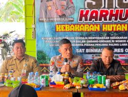 Polda Sumsel Bangun Sistem Deteksi Dini Karhutla Berbasis Masyarakat di OKU Selatan