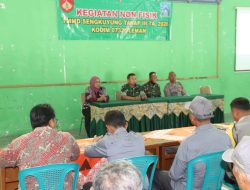 Puluhan Warga Sendangtirto Mengikuti Kegiatan Non Fisik TMMD Kodim 0732/Sleman