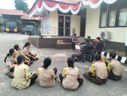 Latih Keterampilan Olah TKP, Polres Landak Gembleng Anggota Saka Bhayangkara Secara Rutin