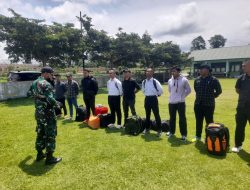 Kodim 0205/Tabah Karo Berangkatkan Komponen Cadangan Ke Rindam I/BB Pematang Siantar