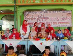 Perkuat Ikatan Ibu dan Anak, 256 Peserta Meriahkan Lomba Kolase IGTKI Seberang Ulu II