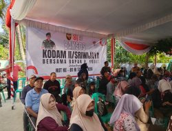 Bakti Sosial Kodam II/Sriwijaya Bersama H. Yunus