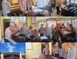 Bidpropam Polda Papua Barat Daya Laksanakan Sidak Pelayanan Publik jajaran polres kab. sorong di Polsek Salawati