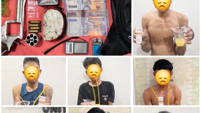 Polda Sumsel Ungkap Jaringan Narkotika di Empat Lawang, Tujuh Tersangka dan Senpi Rakitan Diamankan