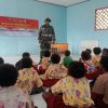 Satgas TMMD ke-129 Tanamkan Wawasan Kebangsaan Kepada Pelajar Kampung Wanam Merauke