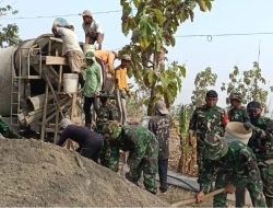 Semangat Pantang Menyerah TNI dan Warga Rampungkan Pembangunan Jalan di Desa Bercak