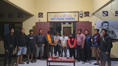 4 Terduga Pengedar Sabu Ditangkap di Bima, Dua Perempuan Berhijab