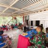 TMMD Ke-129 Gelar Penyuluhan Wasbang & Hukum, Tanamkan Kesadaran Berbangsa serta Taat Aturan di Kampung Sesor