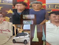 Gerak Cepat Polres Empat Lawang, Empat Pelaku Perampokan SPBU Dibekuk Lintas Wilayah