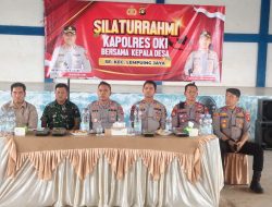 Polda Sumsel Perkuat Sinergi Kepala Desa Cegah Karhutla dan Salurkan Bansos di OKI