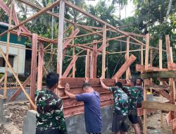 Rumah Duhuaro Zalukhu Kini Layak Huni, Program Bakti TNI Hadirkan Harapan Baru di Nias Utara