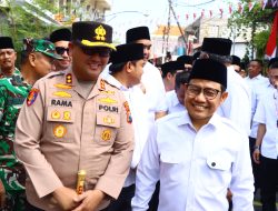 Kapolres Gresik Dampingi Menko Muhaimin, Sampaikan Pesan ke Generasi Muda