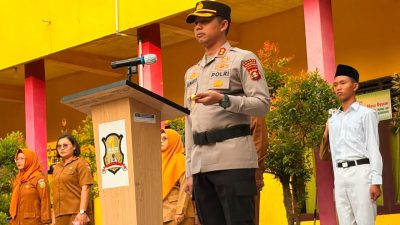 Police Go To School, Kapolres Prabumulih Perkuat Generasi Muda Hadapi Ancaman Narkoba hingga Kejahatan Siber
