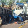 Tabrakan Dua Truk di Jalan Calabai-Kempo, Seorang Sopir Tewas di Lokasi