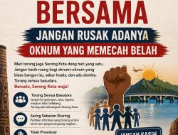 Polda Papua Barat Daya Ajak Warga Jaga Persatuan, Tolak Provokasi dan Hoaks di Kota Sorong