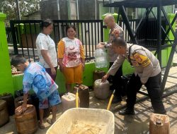 Kapolda Sumsel Hadirkan Solusi Air Bersih, Sumur Bor Bantu 250 KK di Sukajaya Palembang