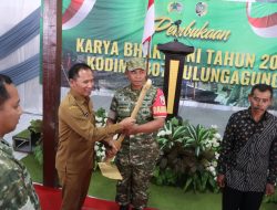Karya Bakti TNI 2026 Dimulai di Desa Manding, Dorong Akses dan Perekonomian Warga