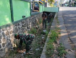 Koramil Ngemplak Sleman Pelihara Lingkungan