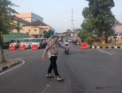 Subbidprovos Bidpropam Polda Sumsel Tertibkan Administrasi Kendaraan Personel, Pelanggar Ditindak Tegas