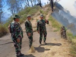 Danrem 083/Bdj : Karhutla Bromo Harus Ditangani dengan Kekuatan Bersama