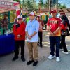 Semarak HUT RI ke-81, Karnaval Pelajar Meriahkan Alun Alun Simpang Pematang