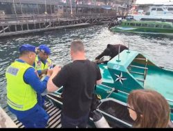 Tourist Police Ditpolairud Polda PBD Imbau Wisatawan Utamakan Keselamatan di Perairan