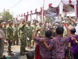 Laporkan Capaian TNI AD kepada Presiden, Kasad: 2.500 Jembatan dan 3.000 Titik Air Tuntas