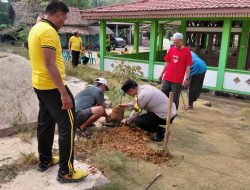 Wujudkan Lingkungan Bersih dan Asri, Jajaran Polres Mesuji dan Polsek Jajaran Kembali Laksanakan Gerakan Indonesia Asri