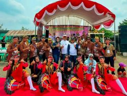 Semarak HUT RI ke-81, Lomba Kuda Lumping Meriahkan Alun-Alun Simpang Pematang